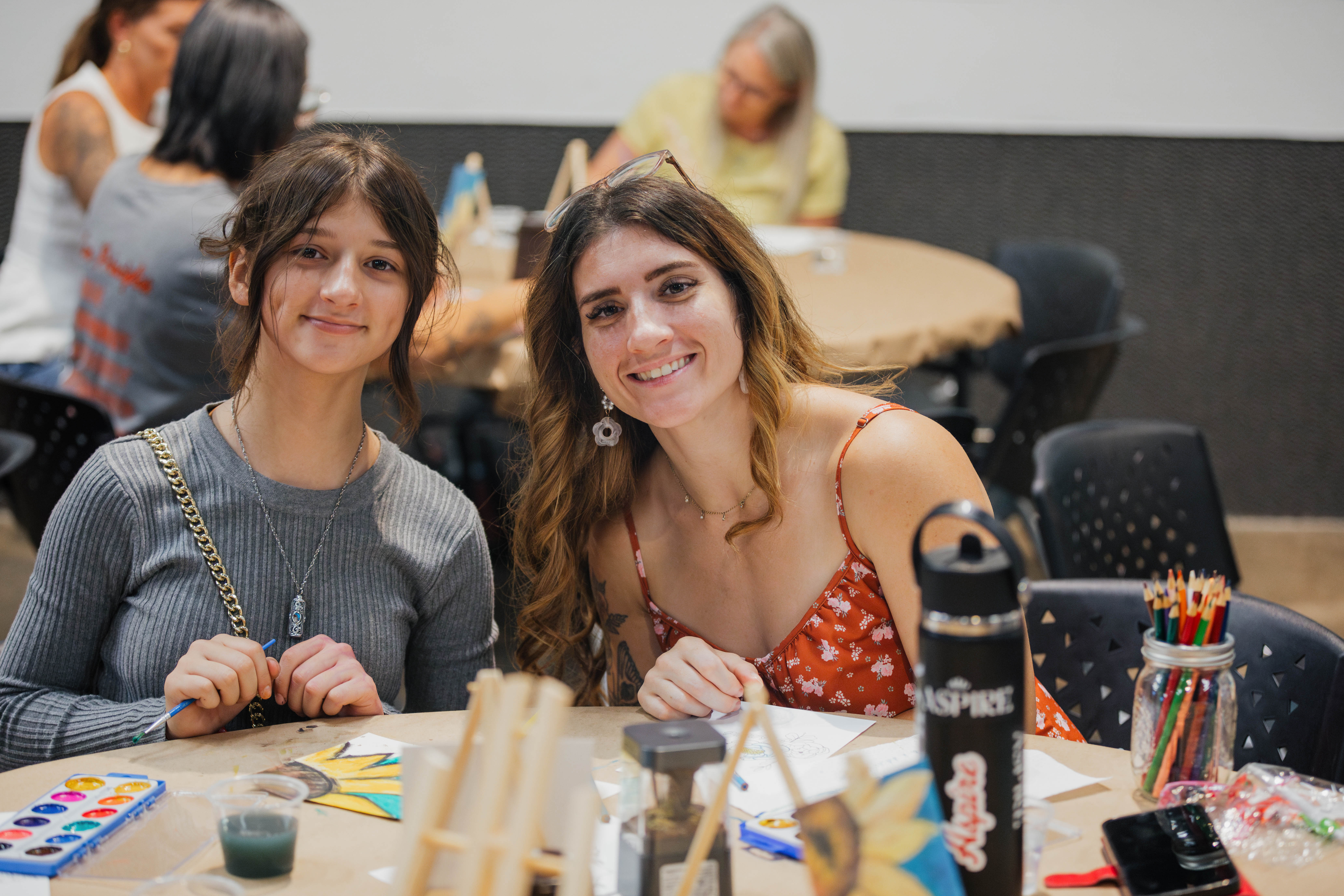 Women gathering together